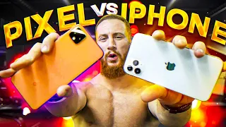 iPhone 11 vs Pixel 4. Тест фитнес блогера