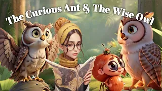 The Curious Ant and The Wise Owl | Read Aloud Moral Story for Kids in English | Fairy Tales for kids