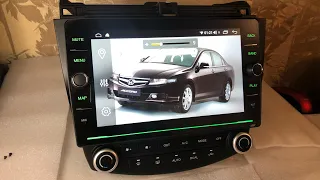 Магнитола Honda Accord 7 КУПИТЬ Украина 8 ядер CarPlay 4G sim Очень мощная Штатная