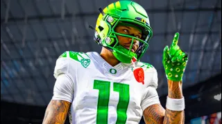 Fastest WR in the Draft 🔥Troy Franklin 2023 Oregon Highlights 🦆 || HD