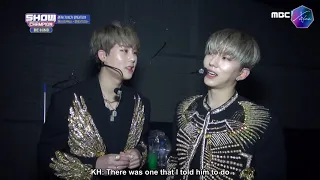 [ENG SUB] 200610 MONSTA X Show Champion Behind The Scene Cut Merged