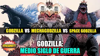 VIDEOCOMIC: GODZILLA "MEDIO SIGLO de GUERRA" - Película Completa con Voces || YouGambit