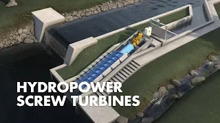 Hydropower Screw Turbines | How it works