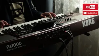 Такого вы ещё не слышали. СУПЕР ЛЕЗГИНКА. ( Korg pa 1000. )