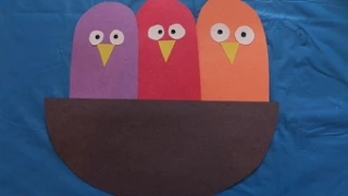 Birds In A Nest Craft