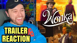 WONKA Official Trailer Reaction