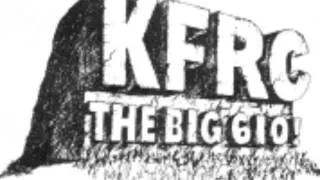 KFRC SLICKER STICKER PROMO early 80s