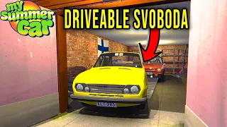 DRIVEABLE SVOBODA - NEW STANDALONE CAR - My Summer Car #270 | Radex