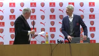 John Cross pays tribute as Arsene Wenger bids farewell to Arsenal