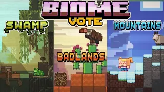 Minecraft 1.15 Biome vote 2019 All Biomes