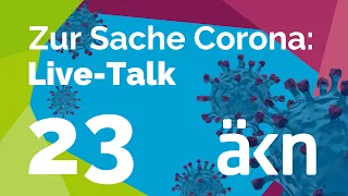 Zur Sache Corona: Live-Talk vom 23.03.2021 mit Dr. Bernd Althusmann & Dr. med. Martina Wenker