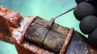 Huge German Firefighter Axe Restoration