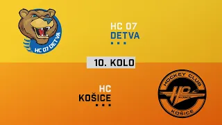 10.kolo HC 07 Detva - HC Košice HIGHLIGHTS