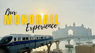Dubai monorail | our monorail experience | Nakheel mall |Atlantis | pointe | Dubai hills mall