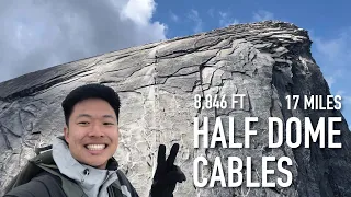 Climbing the Yosemite Half Dome Cables! | The 9/21/23 Thunderstorm