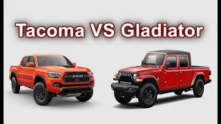 Ultimate Off-Road Showdown: Tacoma vs Jeep Gladiator