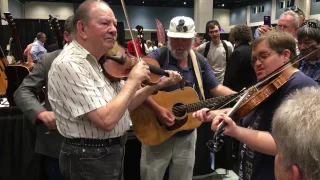 Bobby Hicks and Mike Cleveland (Fiddlers Dream) - IBMA 2016