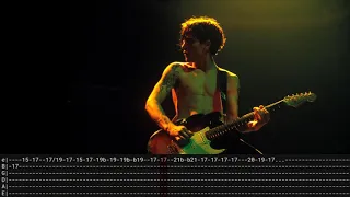 RHCP - Easily solos, live at Hyde Park 2004 - TABS
