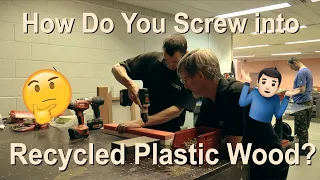 How to Work with Plastic Wood | Screwing Plastic Wood (Episode 3) Kedel Ltd