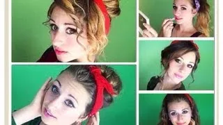 13 Cute & Easy Bandana Hairstyles!