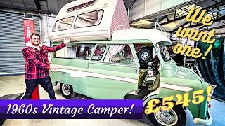 1960s Vintage Camper Van | Dormobile Bedford Romany Tour!