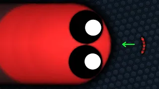 Slither.io 1 Troll Tiny Snake vs Giant Snakes Epic Slitherio Gameplay