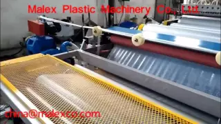 air bubble wrap making machine, bubble film machine, china@malexco.com,