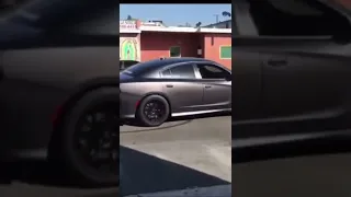 Hellcat takes a U Turn like a boss!