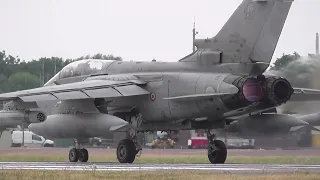 Tornado Full Afterburner Take Off at Fairford