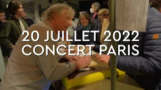 Rodolphe Burger & Erik Marchand au Cabaret Sauvage - Concert Glück Auf ! à Paris le 20 juillet 2022