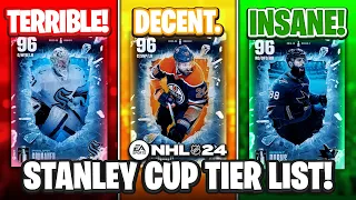 NHL 24 STANLEY CUP PLAYOFF EVENT RANKINGS!