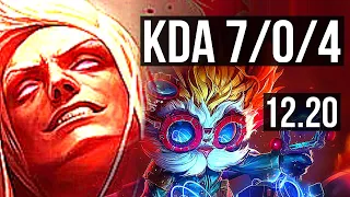 VLAD vs HEIMER (MID) | 7/0/4, Rank 5 Vlad, Godlike | TR Grandmaster | 12.20