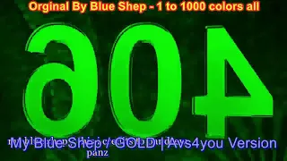 1 to 1000 in colors all x10 in speed
