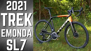 Aero - Light - Electronic | 2021 Trek Emonda SL7 eTap Review of Features and Weight