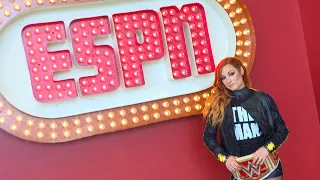 Go behind the scenes with Becky Lynch at ESPN