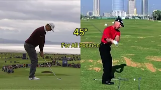 Pete Cowen Create angle 45° for all position