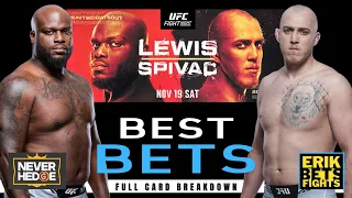 UFC Best Bets: Lewis vs. Spivac | UFC Vegas 65 Betting Tips & Full Card Breakdown