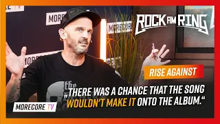 Rise Against Interview: "Savior almost didn't make it onto the album" | Rock am Ring 2023