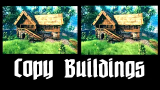 Copy and save buildings in Valheim using PlanBuild mod