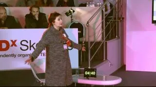 TEDxSkolkovo - Olga Romanova - Lady in red