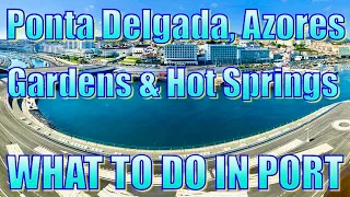 Ponta Delgada, Azores-Terra Nostra Gardens & Furnas Hot Springs Tour-What to Do on Your Day in Port