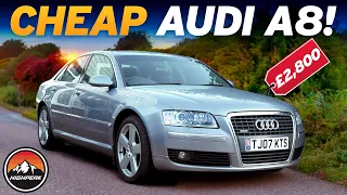 I BOUGHT A CHEAP AUDI A8 FOR £2,800! (V8 TDI)