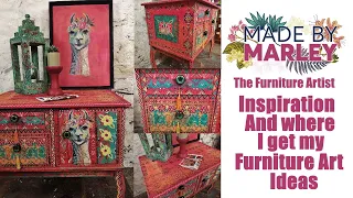 Inspiration and where I get my furniture art ideas