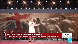 D-Day anniversary: Singer Sheridan Smith performs "We’ll Meet Again"