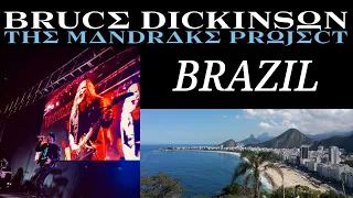 BRUCE DICKINSON TOUR VLOG 4: Brazil, Football, Shows!