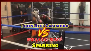 John Riel Casimero Vs Musashi Mori intense sparring.