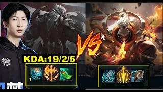 Mãn Nhãn Pentakill Với Darius Của Xiao Chao Meng Khi Đối Đầu Jax/DariusLol