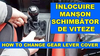 Manson husa schimbator de viteza masina Opel & Vauxhall - How to change / replace gear lever cover