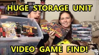 HUGE VIDEO GAME STORAGE UNIT FIND & PAWN SHOP PICKUPS! | Scottsquatch