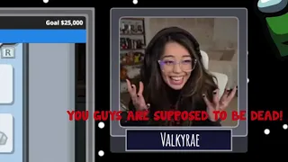 Valkyrae's name is chanted while playing Among Us with Jimmy Fallon